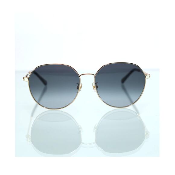 Kate Spade NEESHA Round Metal Designer Sunglasses – Gold / Grey Lenses – NWT main image 4